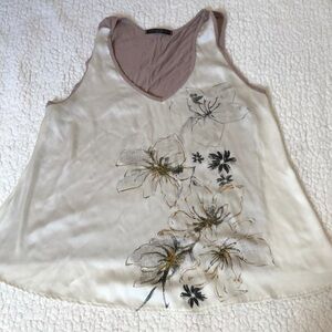 Floral Embroidered Women's Top